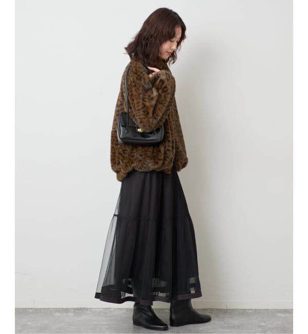 SLOBE IENA「《予約》FAKEファージップブルゾン」|その他|
