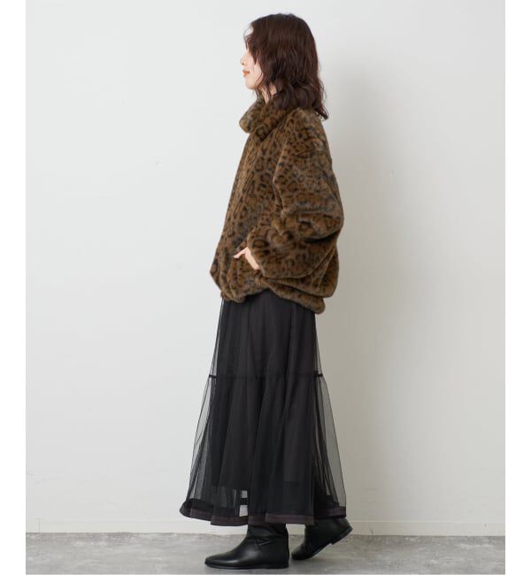 SLOBE IENA「《予約》FAKEファージップブルゾン」|その他|