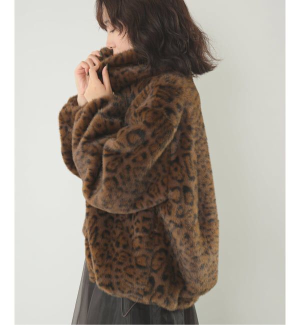 SLOBE IENA「《予約》FAKEファージップブルゾン」|その他|