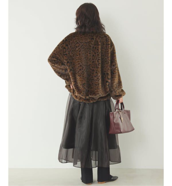 SLOBE IENA「《予約》FAKEファージップブルゾン」|その他|
