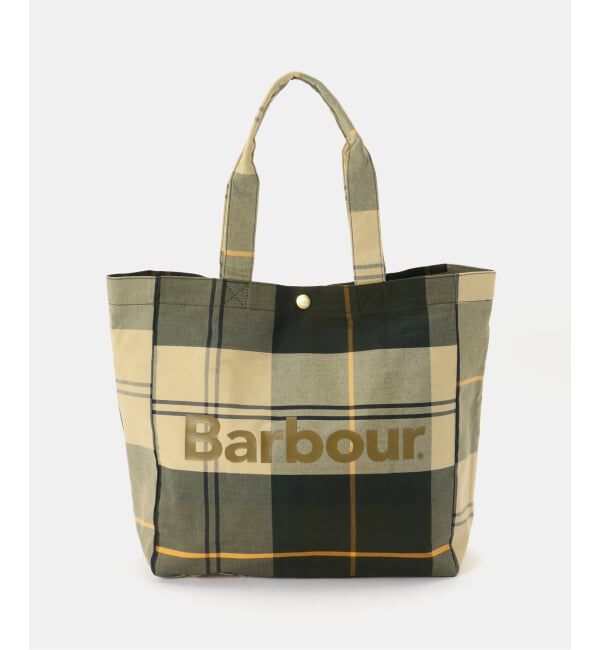 SLOBE IENA「BARBOUR/バブアー TELFIELD TARTAN TOTE BAG UBA0751TN51/TN11」|トートバッグ|