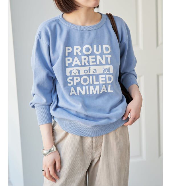 Spick and Span「Mixta /ミクスタ CREW NECK SWEAT クルーネックスウェット」|スウェット・ジャージ|