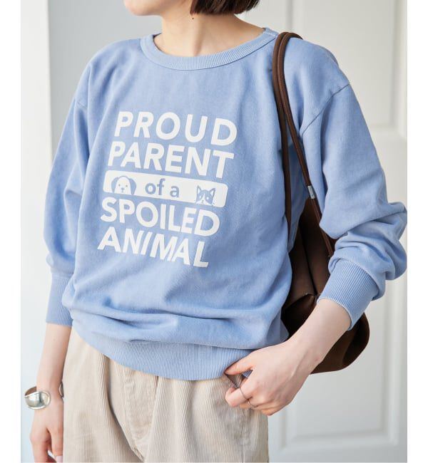 Spick and Span「Mixta /ミクスタ CREW NECK SWEAT クルーネックスウェット」|スウェット・ジャージ|