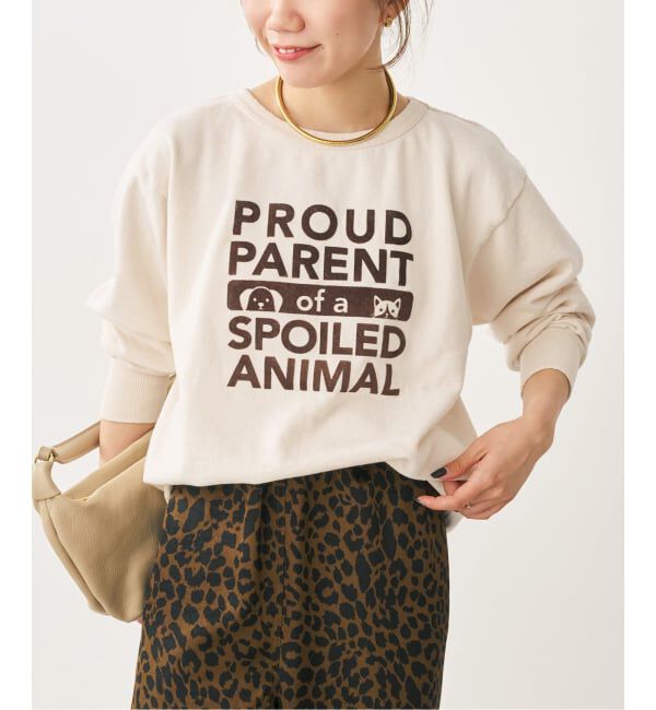 Spick and Span「Mixta /ミクスタ CREW NECK SWEAT クルーネックスウェット」|スウェット・ジャージ|