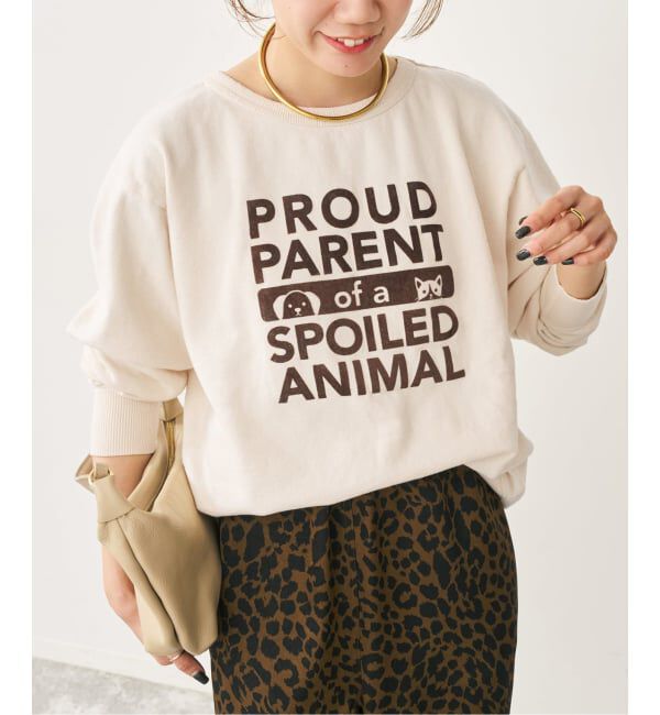 Spick and Span「Mixta /ミクスタ CREW NECK SWEAT クルーネックスウェット」|スウェット・ジャージ|