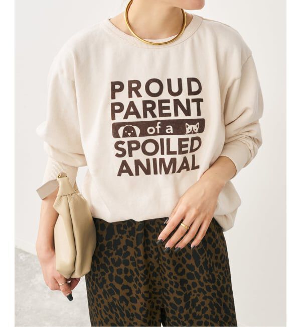 Spick and Span「Mixta /ミクスタ CREW NECK SWEAT クルーネックスウェット」|スウェット・ジャージ|