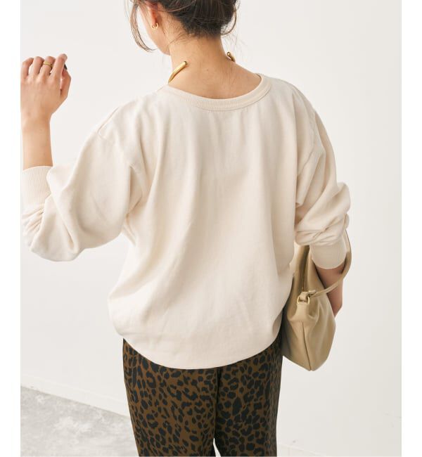 Spick and Span「Mixta /ミクスタ CREW NECK SWEAT クルーネックスウェット」|スウェット・ジャージ|