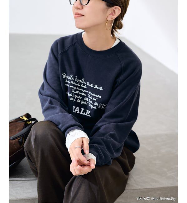 FRAMeWORK「≪予約≫cosby 別注YALE EMB SWEAT CN」|スウェット・ジャージ|