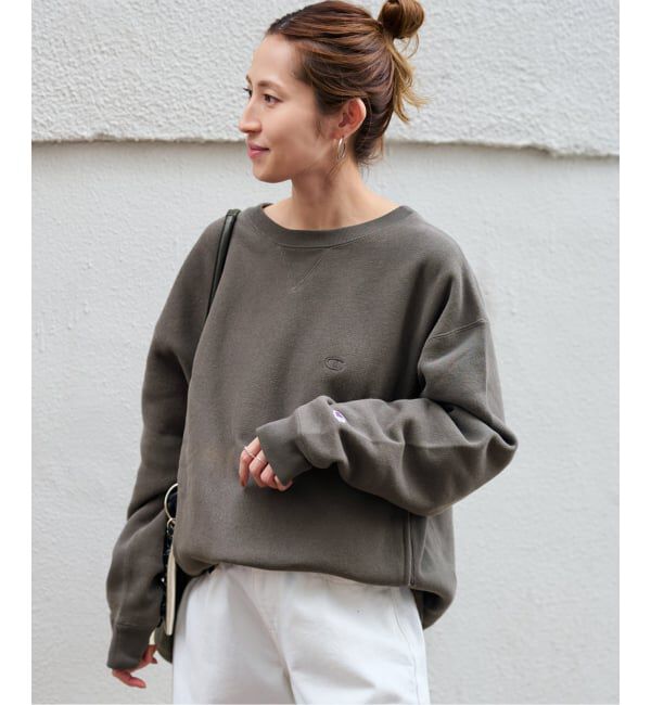 FRAMeWORK「≪追加予約≫CHAMPION/チャンピオン 別注製品染めREVERSE WEAVEポケット」|スウェット・ジャージ|ブラック D