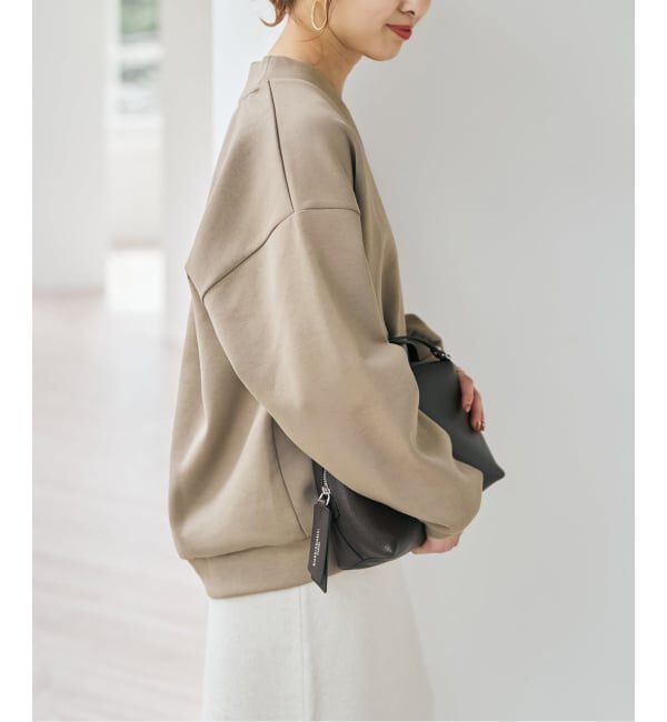 Spick and Span「《予約》ダンボールVネックプルオーバー」|スウェット・ジャージ|