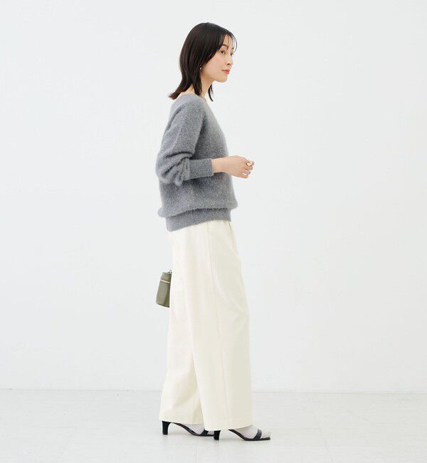NOLLEY'S sophi「ウォッシャブルサーモサキソニーワイドパンツ」|その他|