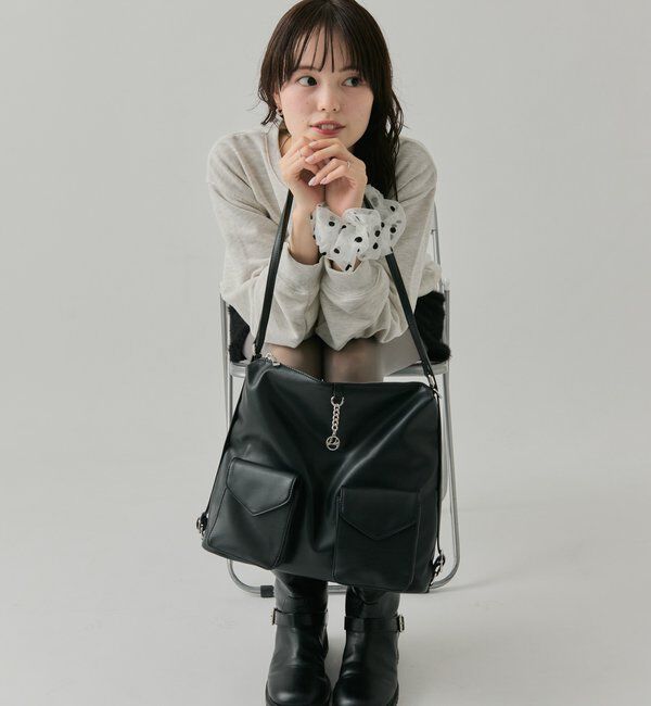  「【@lily.s_y 企画】lilyチャーム3wayBAG」|トートバッグ|