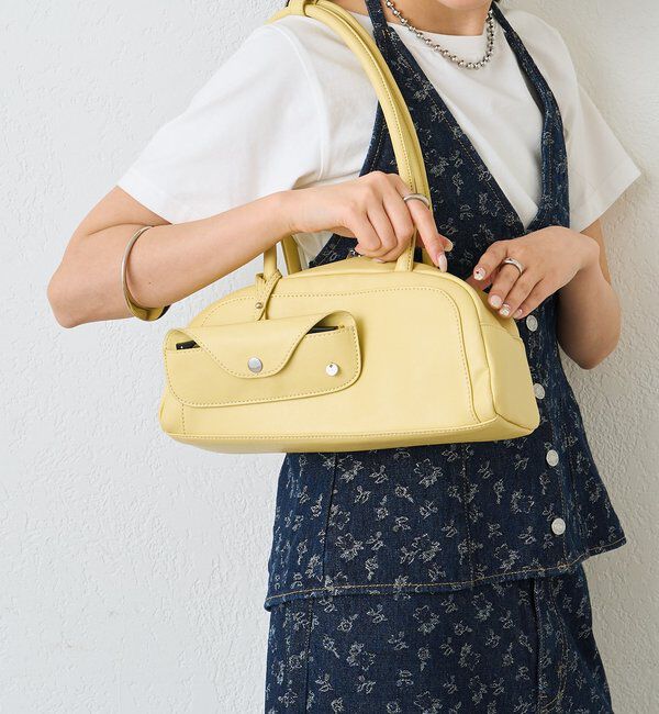  「メガネホルダー付きラウンドBAG」|トートバッグ|