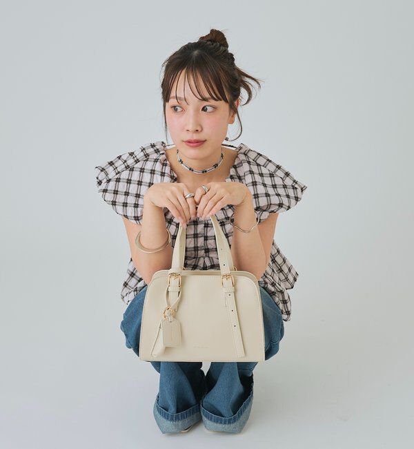  「【@sktnnm企画】リップチャーム付きminiボストンBAG」|トートバッグ|