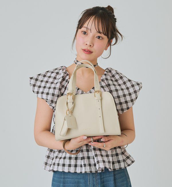  「【@sktnnm企画】リップチャーム付きminiボストンBAG」|トートバッグ|