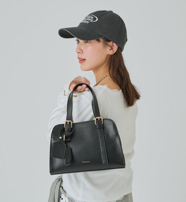  「【@sktnnm企画】リップチャーム付きminiボストンBAG」|トートバッグ|