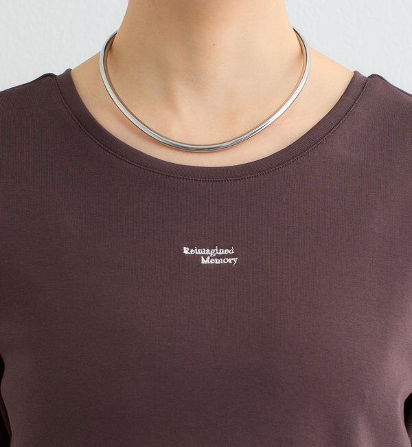  「ポイントロゴチビロングTシャツ」|Tシャツ・カットソー|