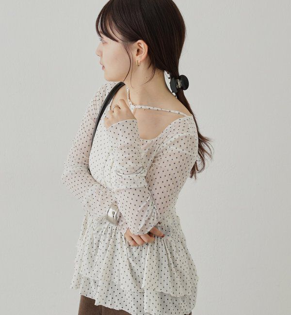  「ウェーブティアードプルオーバー」|Tシャツ・カットソー|