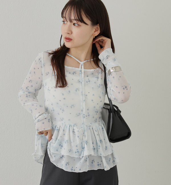 「ウェーブティアードプルオーバー」|Tシャツ・カットソー|