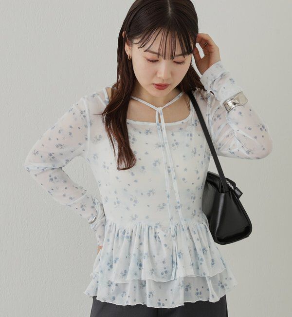  「ウェーブティアードプルオーバー」|Tシャツ・カットソー|