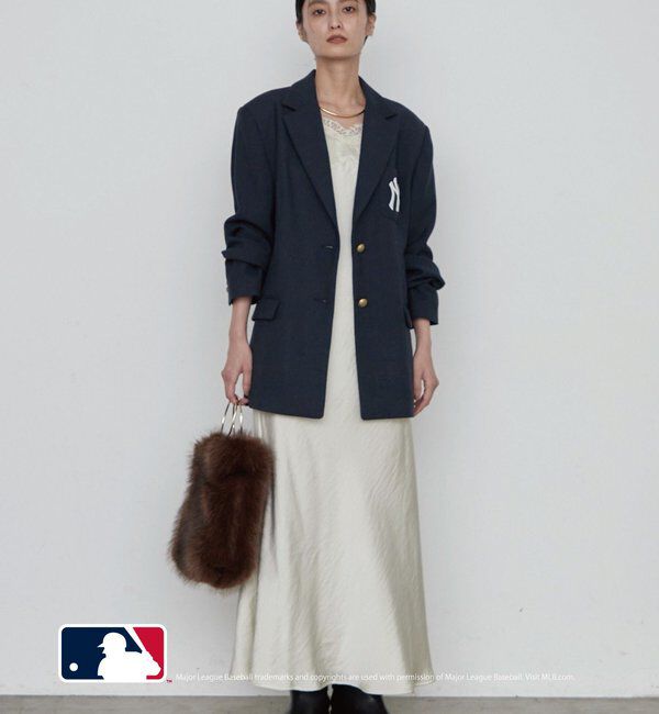  「【MLB/メジャーリーグベースボール】ロゴジャケット」|テーラードジャケット|