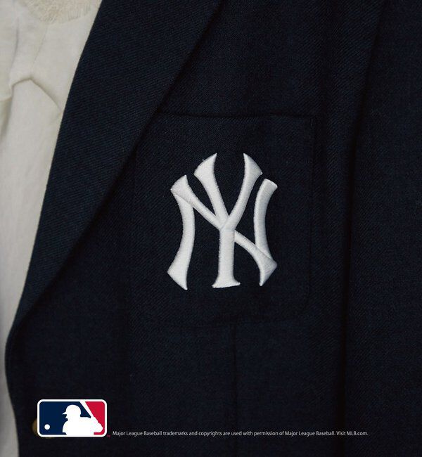  「【MLB/メジャーリーグベースボール】ロゴジャケット」|テーラードジャケット|