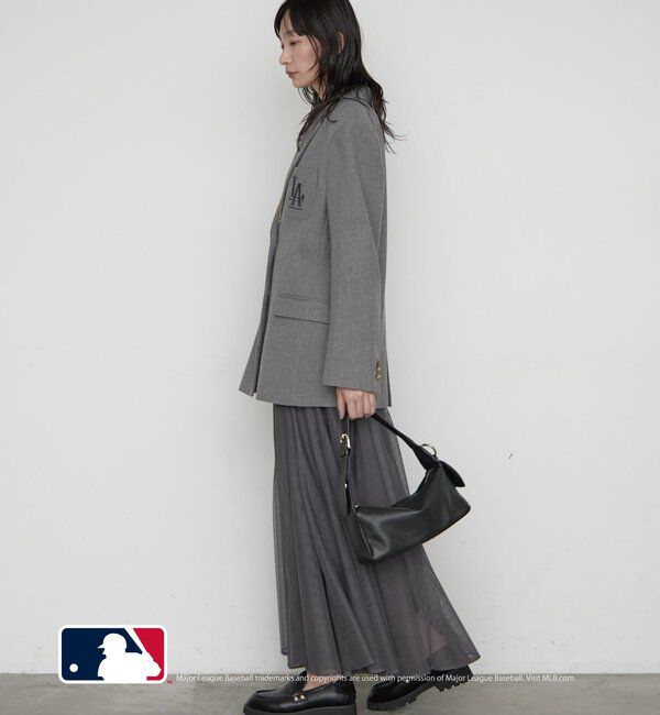  「【MLB/メジャーリーグベースボール】ロゴジャケット」|テーラードジャケット|