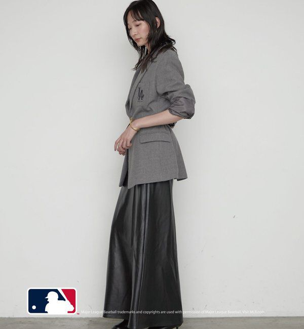  「【MLB/メジャーリーグベースボール】ロゴジャケット」|テーラードジャケット|