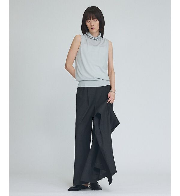 qualite「【セットアップ対応】ウールライクワイドパンツ」|その他|