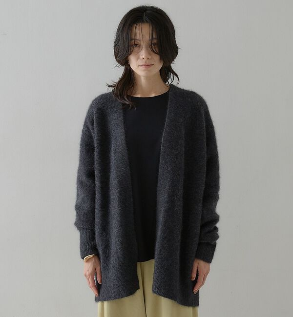qualite「フォックスウールカーディガン」|カーディガン|