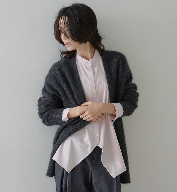 qualite「フォックスウールカーディガン」|カーディガン|