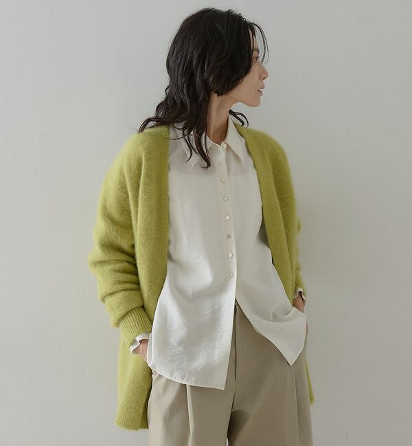 qualite「フォックスウールカーディガン」|カーディガン|