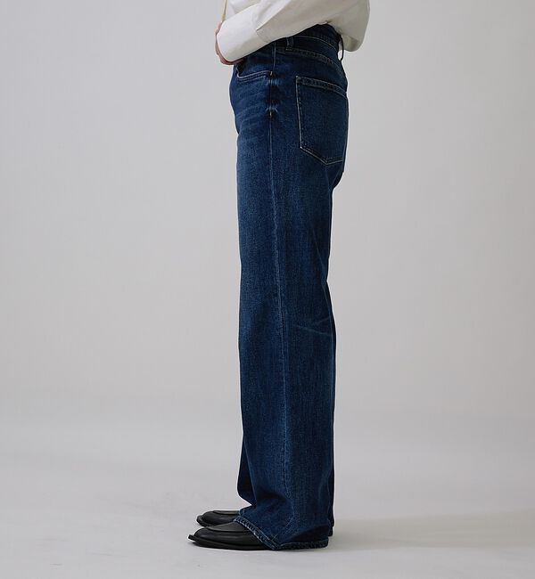 qualite「【Healthy DENIM/ヘルシーデニム】Aqua / アクア ルーズフレア」|デニム|