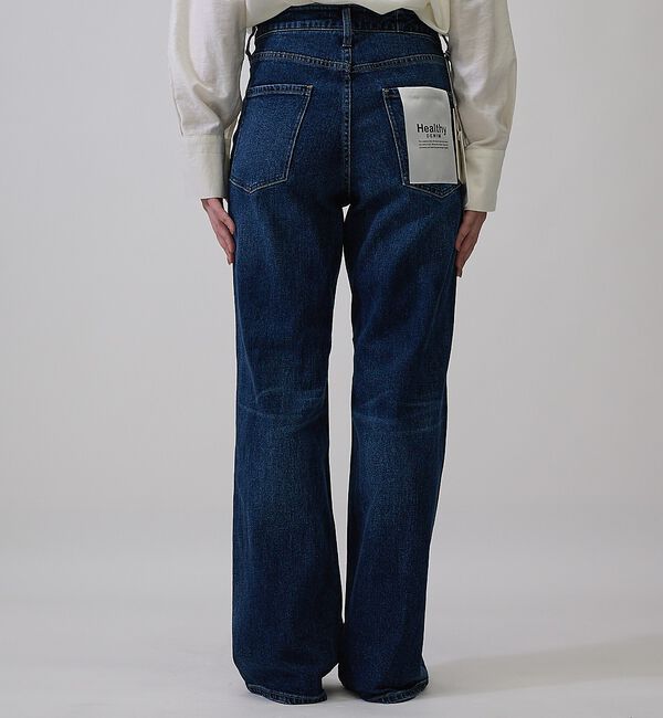 qualite「【Healthy DENIM/ヘルシーデニム】Aqua / アクア ルーズフレア」|デニム|