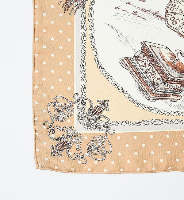 qualite「【manipuri / マニプリ】アールレヴリ スカーフ 65&times;65」|バンダナ・スカーフ|