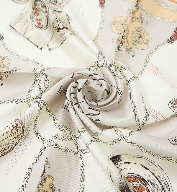 qualite「【manipuri / マニプリ】アールレヴリ スカーフ 65&times;65」|バンダナ・スカーフ|