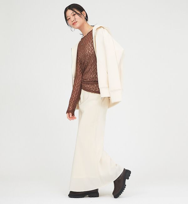 AU BANNISTER「【販売店舗限定】ニットソックスブーツ【予約】」|ショートブーツ|