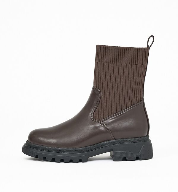AU BANNISTER「【販売店舗限定】ニットソックスブーツ【予約】」|ショートブーツ|