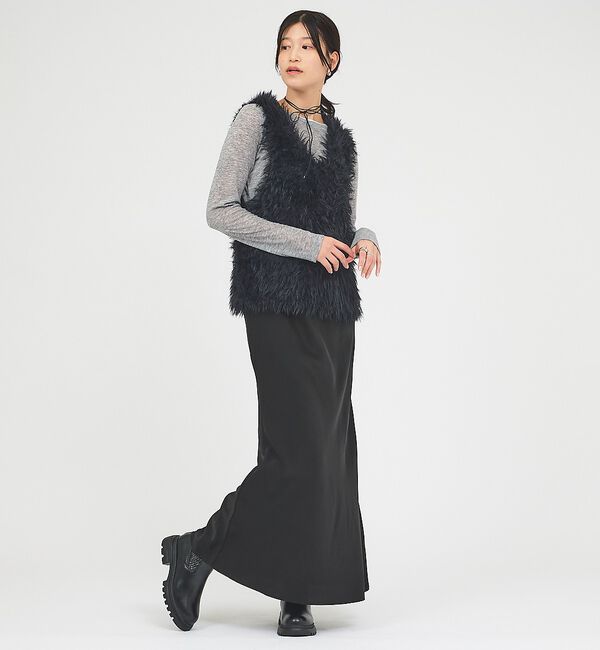 AU BANNISTER「【販売店舗限定】ニットソックスブーツ【予約】」|ショートブーツ|