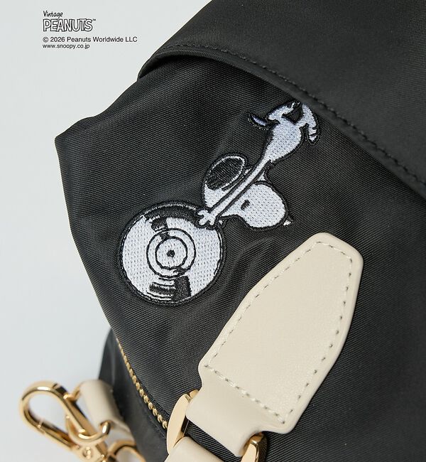 LOWELL things「【PEANUTS&times;LOWELL Things】スヌーピーコラボ 2WAYボストン」|ボストンバッグ|