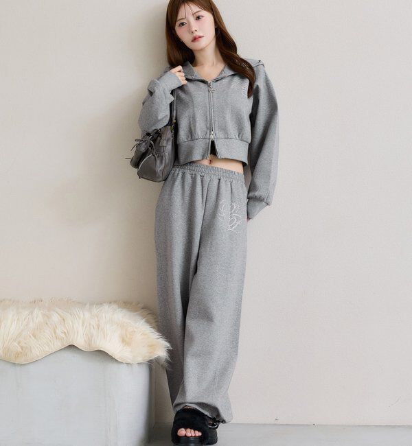 one after another NICE CLAUP「フェイクファー厚底サンダル」|その他|