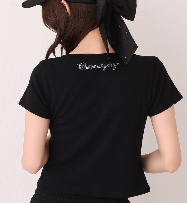 one after another NICE CLAUP「【チャーミーキティ】ラインストーンTee」|その他|