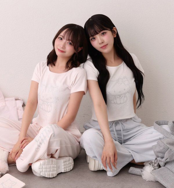 one after another NICE CLAUP「【チャーミーキティ】ラインストーンTee」|その他|