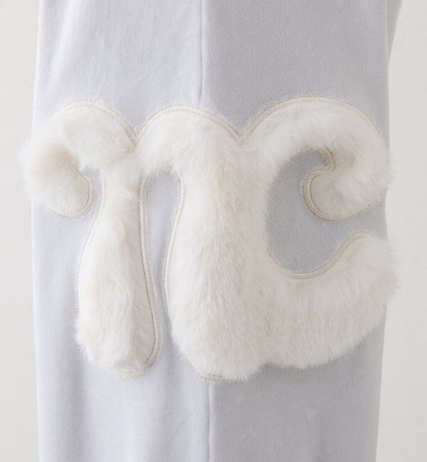 one after another NICE CLAUP「【セットアップ可能/SMサイズ展開】ロゴカットパンツ」|チノ|