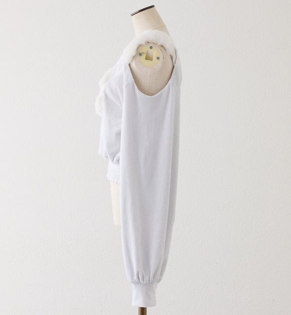 one after another NICE CLAUP「【セットアップ可能】ワンショルロゴトップス」|Tシャツ・カットソー|