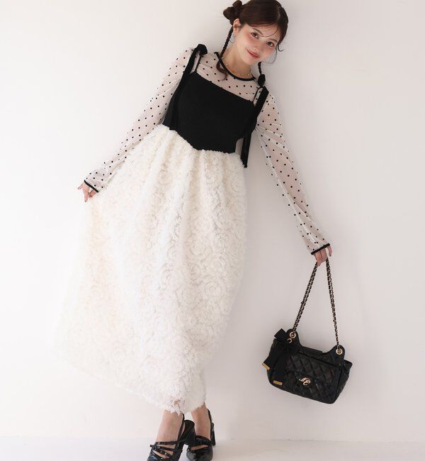 Seemi.by NICE CLAUP「【Seemi.by NICE CLAUP】ドッキングワンピース」|ワンピース|