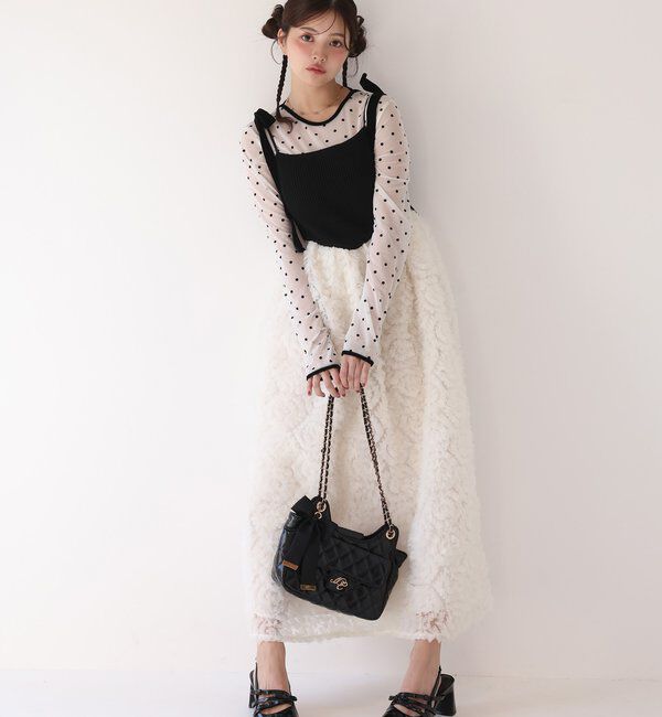 Seemi.by NICE CLAUP「【Seemi.by NICE CLAUP】ドッキングワンピース」|ワンピース|