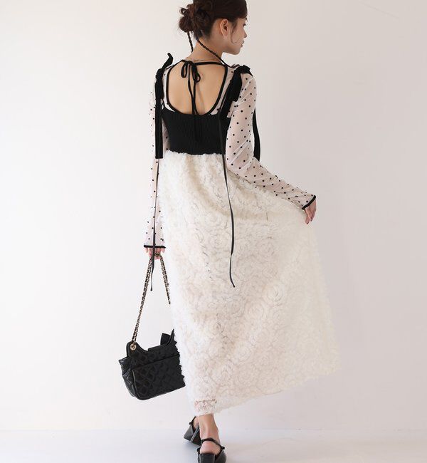 Seemi.by NICE CLAUP「【Seemi.by NICE CLAUP】ドッキングワンピース」|ワンピース|