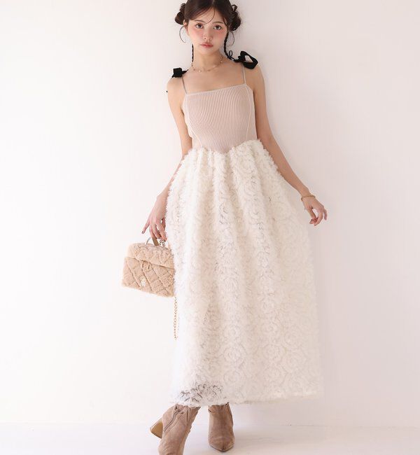 Seemi.by NICE CLAUP「【Seemi.by NICE CLAUP】ドッキングワンピース」|ワンピース|