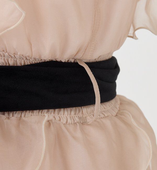 Seemi.by NICE CLAUP「【Seemi.by NICE CLAUP】フリルロングワンピース」|ワンピース|
